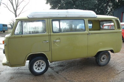 **Sold to the Higgins of Didcot**1974 Original paint Automatic Dormobile.