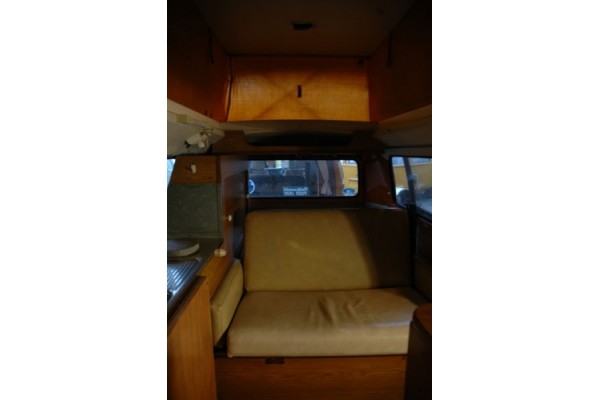 Original and good condition Campmobile interior.