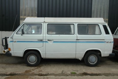 Collected 28/6/11 by the Perrys of Bucks  1981 T25 camper van. original paint, had  a spruce up!!