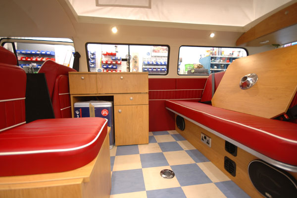 interior by camper shak, quality build all by us.