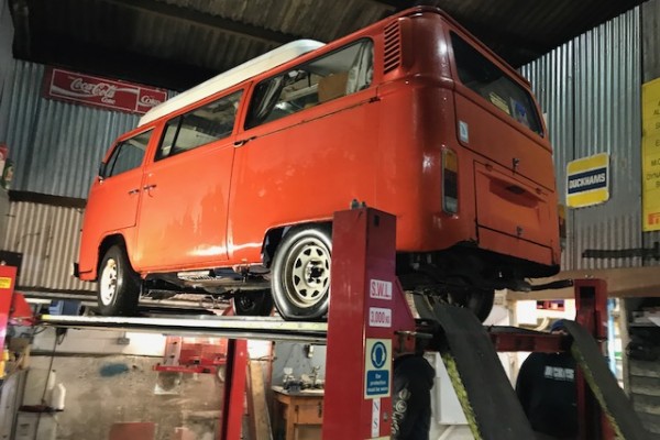 red dormobile for sale, full mechanical overhaul
