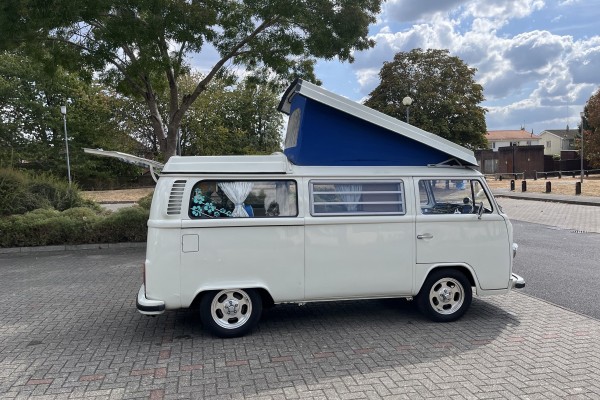 1973 Volkswagen Westfalia &ndash; Offside with Pop-Top Raised