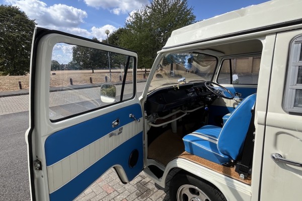 1973 Volkswagen Westfalia &ndash; Cab with Both Doors Open