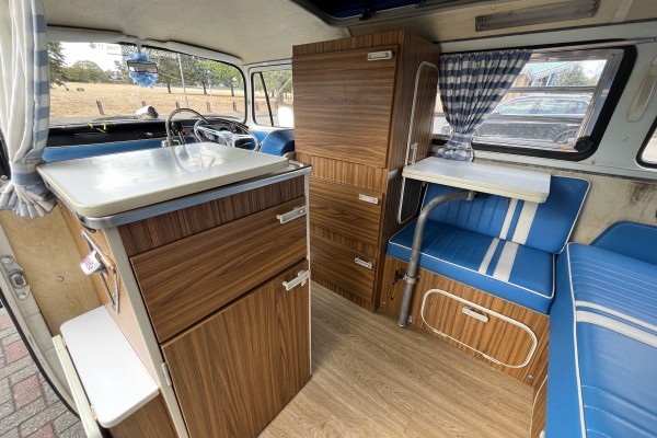 1973 Volkswagen Westfalia &ndash; Restored Cabinetry and Interior