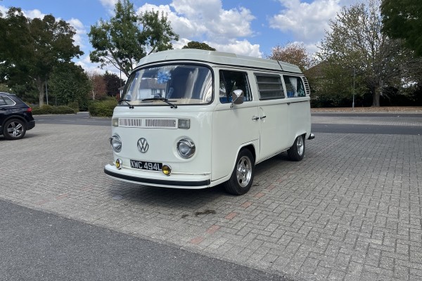1973 Volkswagen Westfalia &ndash; Front Three-Quarter View