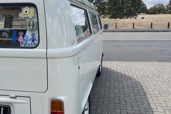 1973 Volkswagen Westfalia &ndash; Rear Nearside View