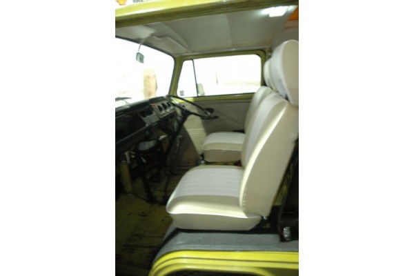 Re trimmed front seats
