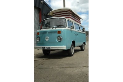 Gone 26/5/09 Priests of Manchester 1975 Flipper blue campmobile 1600cc